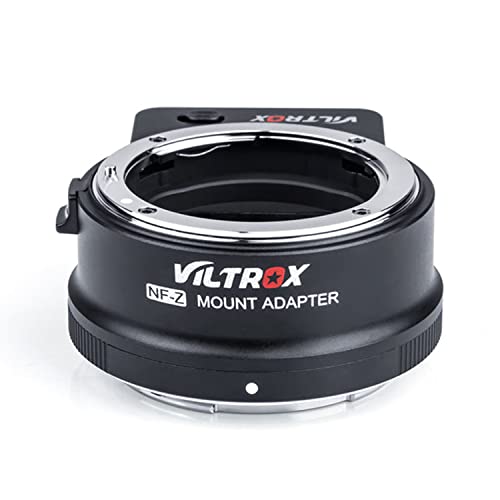 VILTROX NF-Z Lens Adapter Mount for NIkon F-mount Lens to Z Mount Z50 Z6 Z7 IICamera(Auto focus, EXIF Transmission