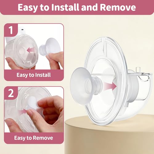 4 Inserts de Brida 17mm Compatibles con Extractores de Leche miniatura 7