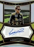 LANDON CASSILL AUTO 2025 Panini Select Signatures Silver NM-MT Racing
