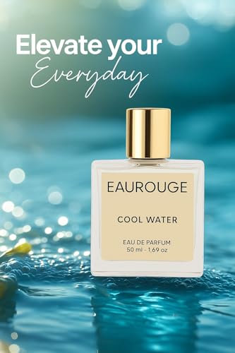 Image of Davidd off Cool Water Perfume for Men, 50ml l Long-Lasting Eau De Parfum having Fresh & Oceanic Vibes with Marine, Musk, Amber, and Patchouli Notes|LuxuryMen EDP Perfume