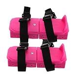 Expérience confortable : conçue pour le confort, garantissant que les pieds ne sont pas restreints pendant l'utilisation, chaussures de ski, patins de ski pour femmes