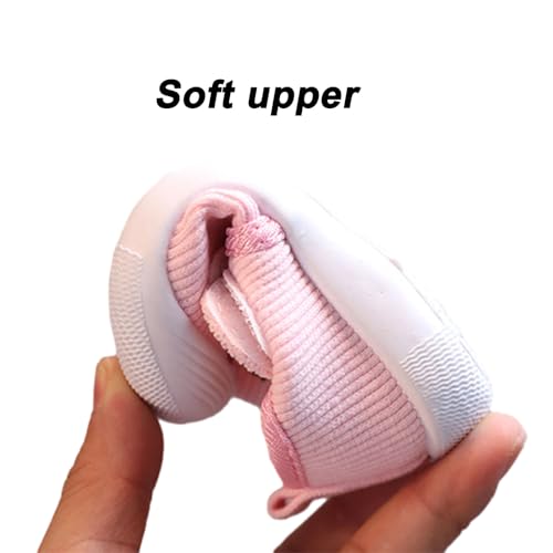 Squeak Shoes Toddler Girl Baby Boy Sneakers, Cute Comfort Anti-Slip Soft Sole First-Walking Squeaky Little Kid Trainers for First Walkers in Autumn Winter4
