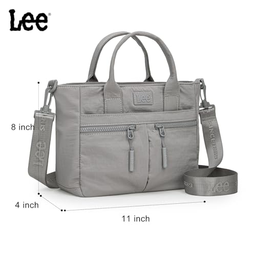 Image of Lee Small Crossbody Bag for Women Nylon Tote Bag with Multiple Pockets