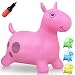 WALIKI Hopping Horse Hopper (Johnny the Bouncy Horse, ridding Horse for kids, pump included pink)