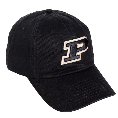 Desert Cactus Purdue University Baseball Hat Boilermakers Brimmed Embroidered Hats Cap Adjustable Cloth Strap Adult (Style A1) Black