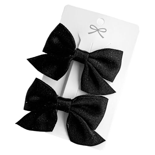 Bangbobi Set di 2 Fermagli per Capelli a Forma di Fiocco — Il Regalo Perfetto per Le Donne per Natale, Halloween, Carnevale, Matrimoni, Compleanni