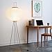 Rice Paper Floorlamp,Paper Floor Lamp,Noguchi Lamp,Akari Japanese Lantern Lamps for Wabi Sabi Decor,Tall Floorlamp for Livingroom,Tripod Floor Lamps,Office Home Lighting,Unique Standing Linght Bedroom