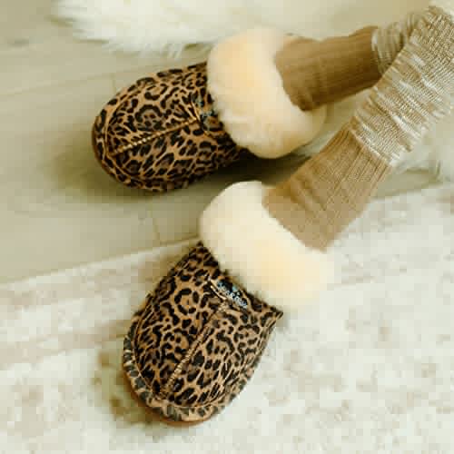 Bearpaw Women's Loki Exotic Leopard Size 9 | Women's Slippers | Women's Shoes | Comfortable & Light-Weight #TOP5