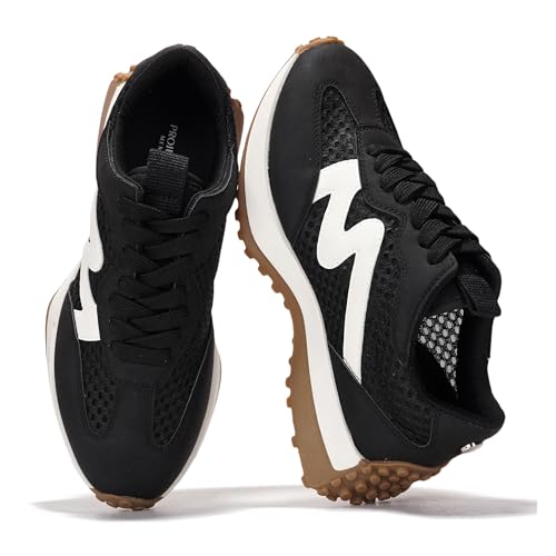 Project Cloud Trendy Sneakers for Women - Memory Foam and Non-Sli...