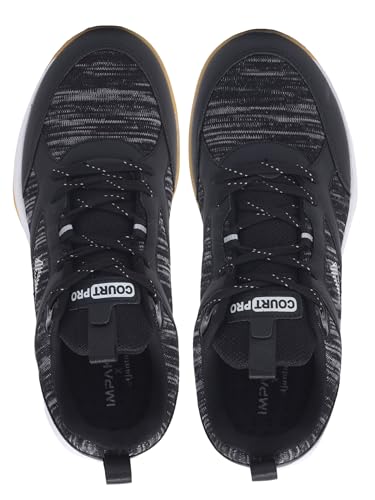 Image of Impakto Echo Flash Men's Badmintion Shoes | Lightweight & Non-Marking High-Performance Court Shoe for Squash & Tennis | Padded Insole & Rubeer Outsole