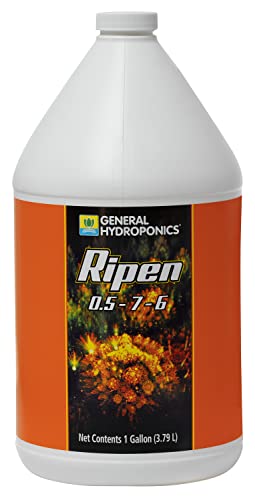 General Hydroponics Ripen, Plant Food, 0.5-7-6, 1 gal.