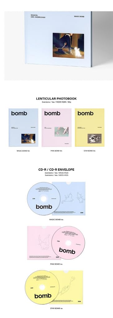 ILLIT bomb 3rd Mini Album (3 versions SET)