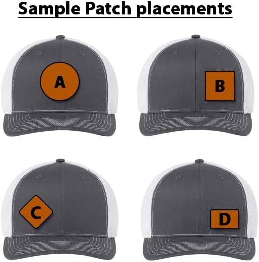 Welder Hat, Leather Patch Hat, Trucker hat, mesh Adjustable Snapback hat, Baseball Cap, Welding hat for Men or Women Multi - Image 7