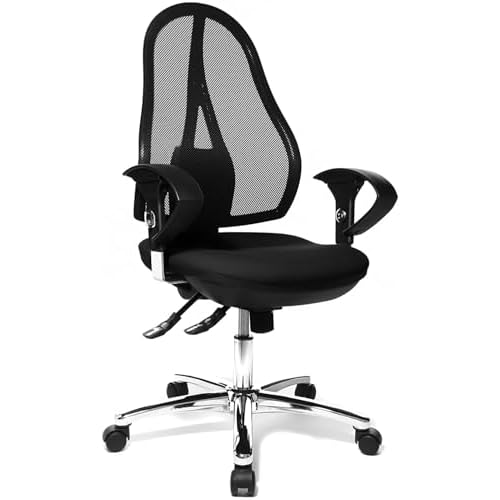 TOPSTAR Bürostuhl Open Point SY Deluxe inkl. höhenverstellbarer Armlehnen schwarz