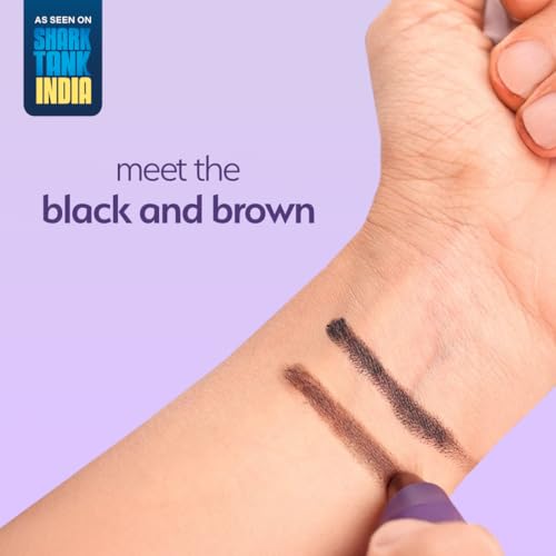 Image of TRUTH & HAIR I Tint With You Hair Mascara - Brown (3.8 g) | The DIY Grey Root Touch Up | Instant Colour Stick | 24HR Grey Coverage | No Ammonia | No Peroxide | Infused with Mineral Iron Oxide & Aloe Vera for Scalp Hydration | Cruelty-Free Crayon Formulation