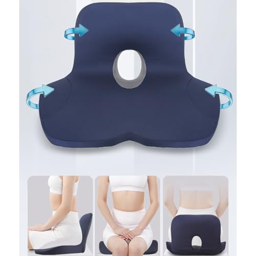 Coussin de siège auto contre le mal de dos en mousse haute densité - 5
