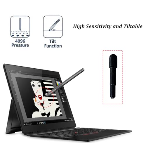 Image of Digital Pen 2 Replacement Nibs for Lenovo Tablet Stylus - Compatible With Lenovo Digital Pen 2, Black
