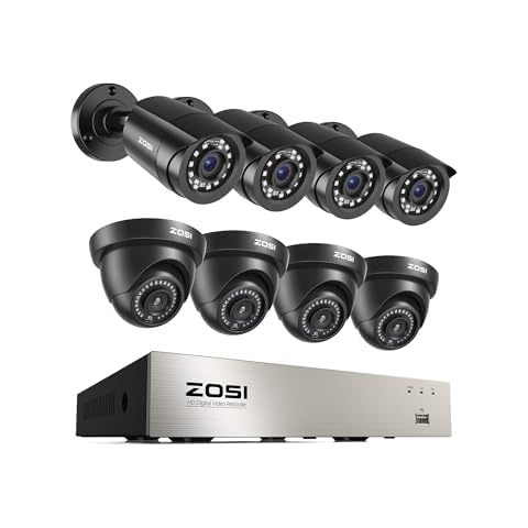 ZOSI 8CH Home Security Camera System Outdoor Cover