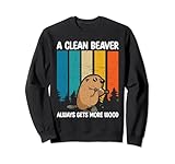 Photo Gallery clean beaver funny adult humor tee felpa Photo Gallery clean beaver funny adult humor tee felpa