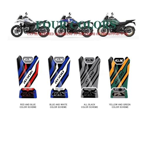 Patin réservoir moto BMW R1300GS 2023 2024 autocollant de protection noir