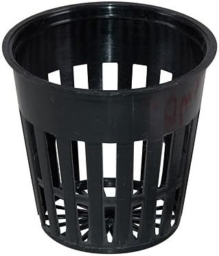 2 Inch Round Orchid/Hydroponics Slotted Mesh Net Pot - 100 Pack