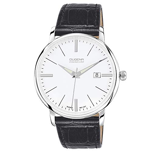 Preisvergleich Produktbild Dugena Herren-Armbanduhr Festa - Traditional Classic Analog Quarz Leder 7000166