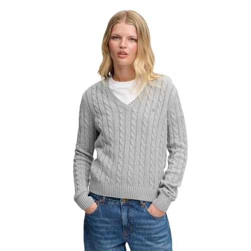 Pull à col en V femme Superdry - vue 9