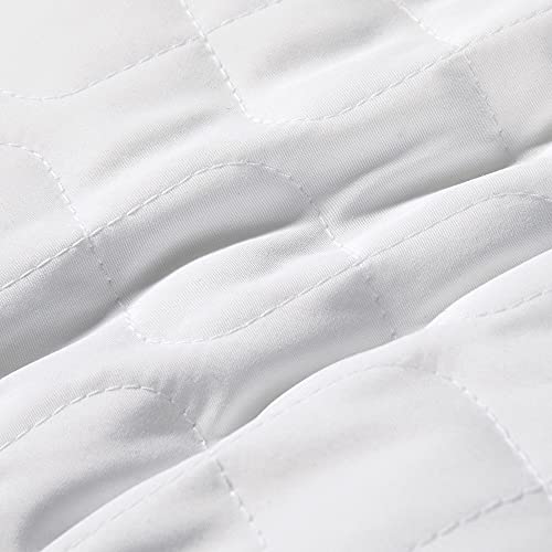 Set 2 Almohadas de Pluma de Ganso 51x71 cm Blanco miniatura 6