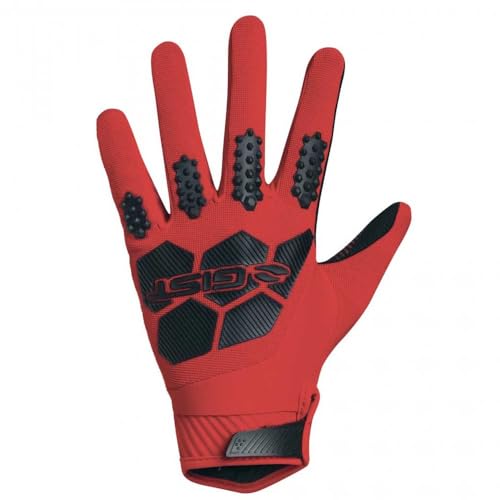 Gants VTT longs GIST Armor rouge pour vos sorties en forêt et sentiers