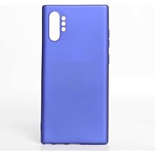 Samsung Galaxy Note 10 Plus Uyumlu Soft Tasar m Yumu ak Silikon K l f, Saks Mavi nzhsgpr1204