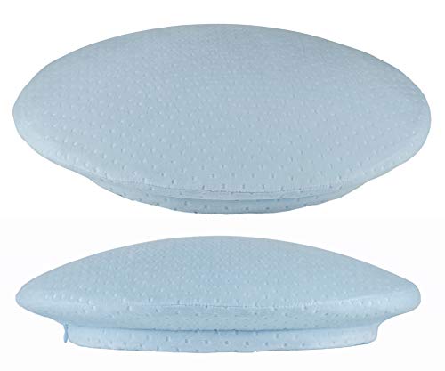 Sona Pillow O, Anti-Aging Round Shaped Memory Foam, Anti-Snore Pillow, Inner Area Compartment