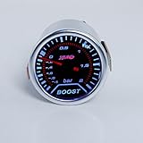 El medidor de impulso muestra la presi¨®n de soplado del turbo hasta 2 Bar (29PSI)