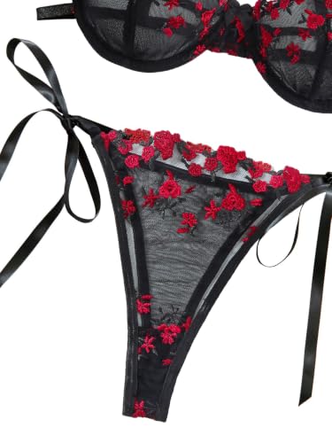 Image of Lilosy Sexy Lingerie Set 2 Piece Women Bra and Panty