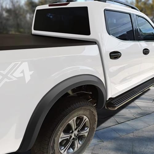 Guardabarros negro mate para Nissan Navara Frontier 2015-2020 6
