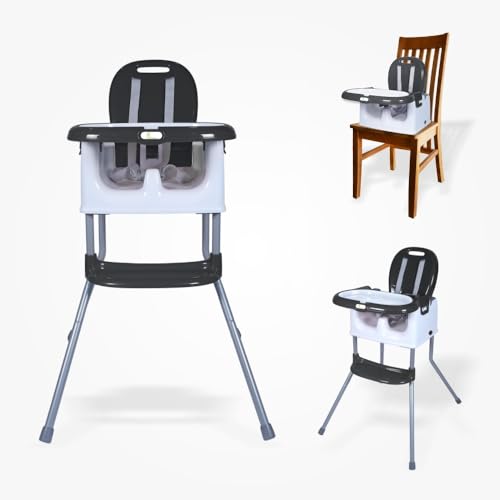 R for Rabbit Cranberry 3 in 1 Baby High Chair | Multifunctional Baby Feeding High Chair Turn Booster...