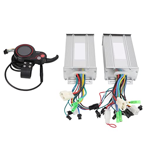 Soapow Elektromotor Controller Dual Drive Elektrischer LCD Meter Controller2 Bürstenloser Motorregler Bürstenloser Controller Motorregler Motorregler Bürstenlose Controller Bürstenlose Steuerung Cover