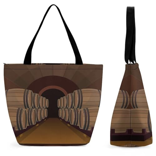 Sac de shopping pour voyage grand format stylé pour escapades et weekend