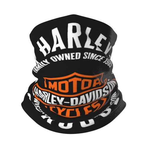 EUZLKDXU Cache-cou Harley Davidson pour course à pied et cyclisme – Bloque le vent et le soleil populaire pour tous les sports Accessoires de sport NeckProtect...