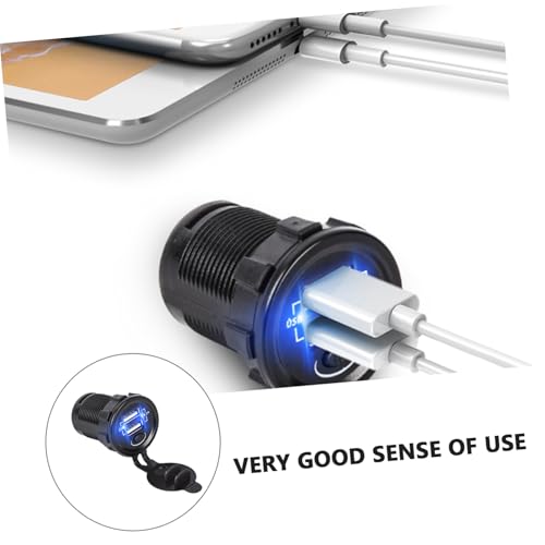 Cargador dual USB GRIRIW con interruptor para solucionar consumo fantasma 5
