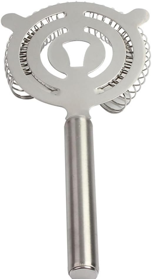 MAGICLULU Stainless Steel Cocktail Strainer with Handle 7.87In Ice Straining Tool for Bartenders Mixologists Home Bar Party Barware Set of 2
