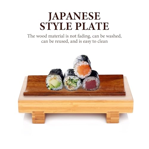 Bandeja Rectangular para Sushi de Plástico miniatura 7