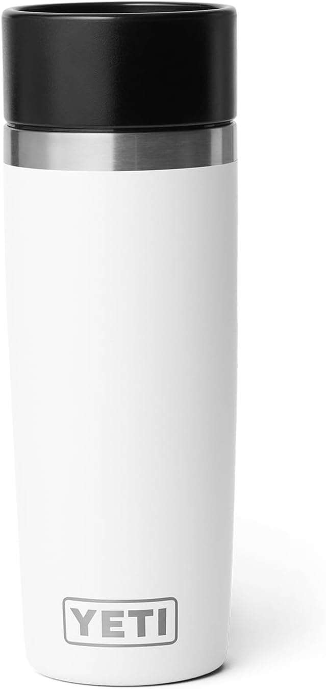 YETI Rambler 16 oz Travel Bottle, Stainless Steel, Vacuum Insulated with Leakproof Commuter Cap, White - Image 5