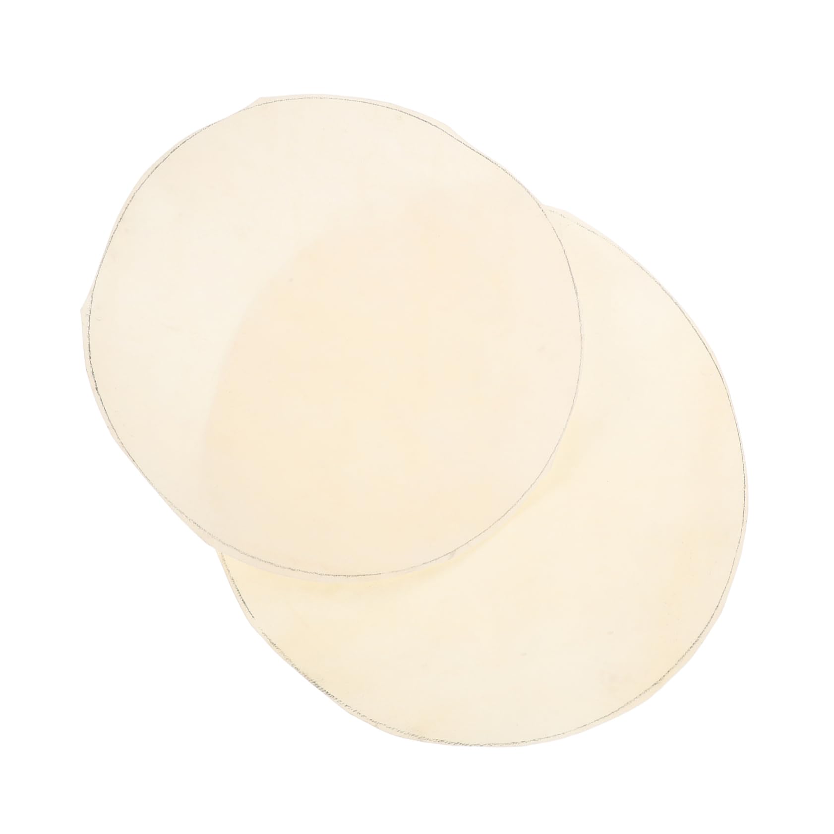 KICHOUSE Drum Accessories Goat Skin Drum Head Skin Easy to Install Replacement for Rich Tone Drumming Experience