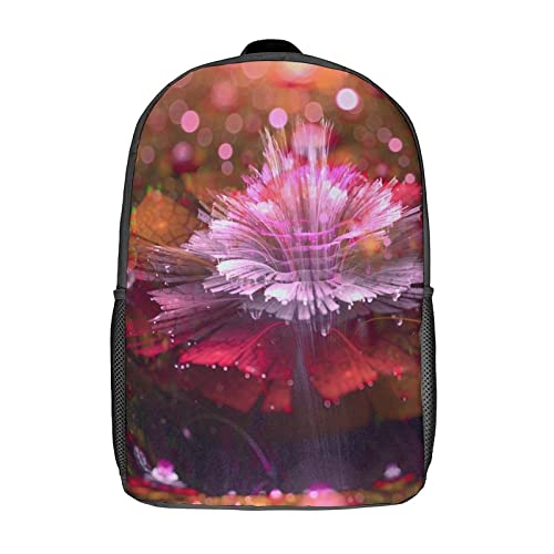 Sac à dos ado garçons filles cartable 17 pouces grand volume motif Fractal