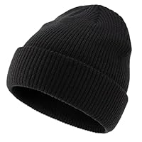 Touca De Frio Lisa Adulto Inverno Gorro - Touca Preta Inverno Elegância e Sofisticação no Simples - Usar no Trabalho ou Dia a Dia - Qualidade Malha Premium Esquenta Frio