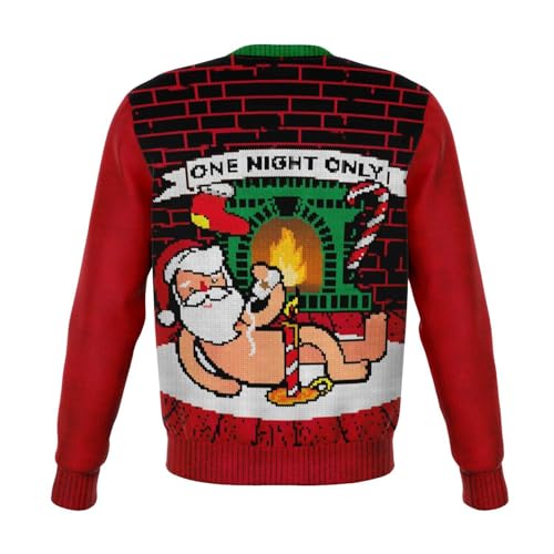 One Night Only Fireside Santa Sweatshirt, alternative view 2