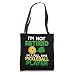 Pickleball Retirement Gift Not Retired Full Time Player Tote Bag