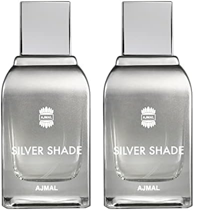Image of Ajmal Silver Shade EDP Citrus Liquid Perfume For Men, 100ml (Pack of 2)