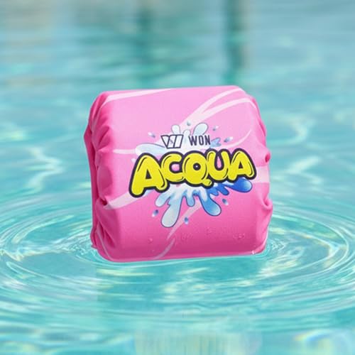 Boia Auxiliar Traseira Rosa Para Colete Salva Vidas Infantil Flutuador Segurança Piscina Praia Não Fura Até 25Kg