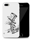 Old Retro Vintage Fairy Tale MAD Hatter #1 Phone CASE Cover for Apple iPhone 5 | iPhone 5S | iPhone